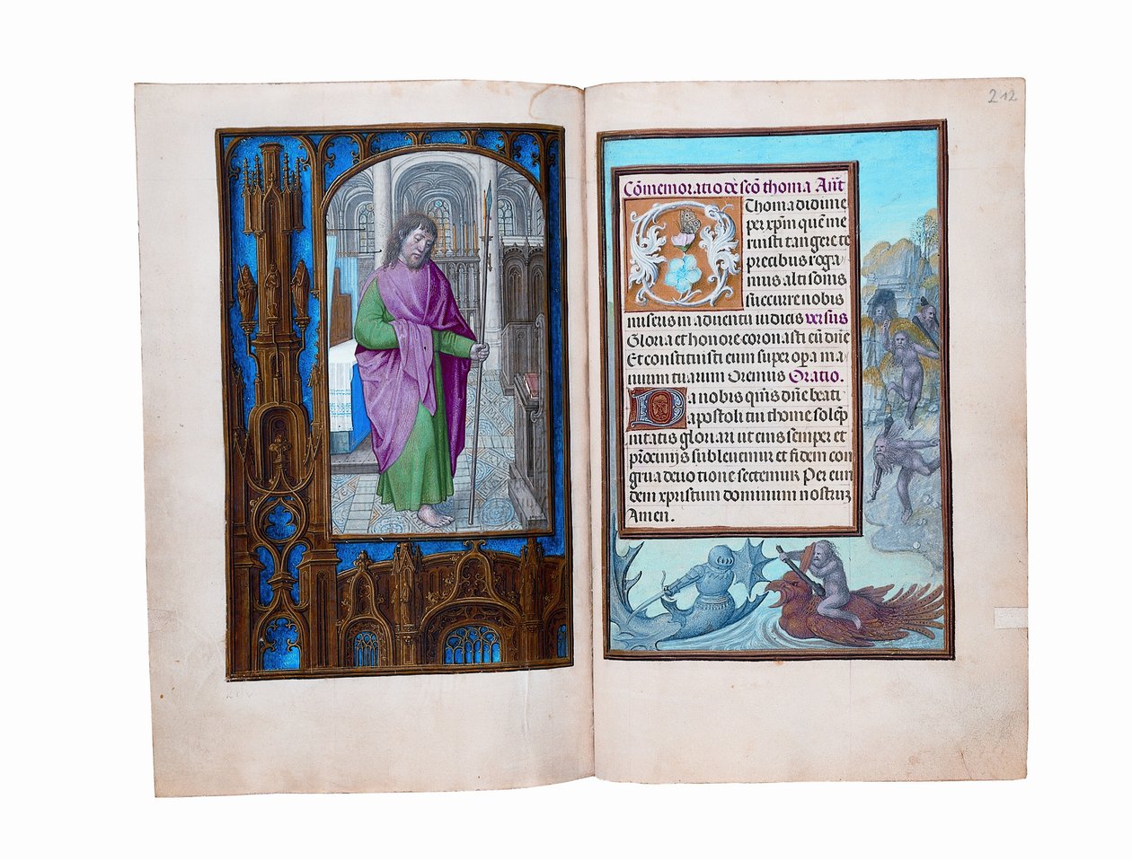 Folia z Rothschildovy knihy hodin, Gent nebo Bruggy, kolem roku 1505 od Flemish School