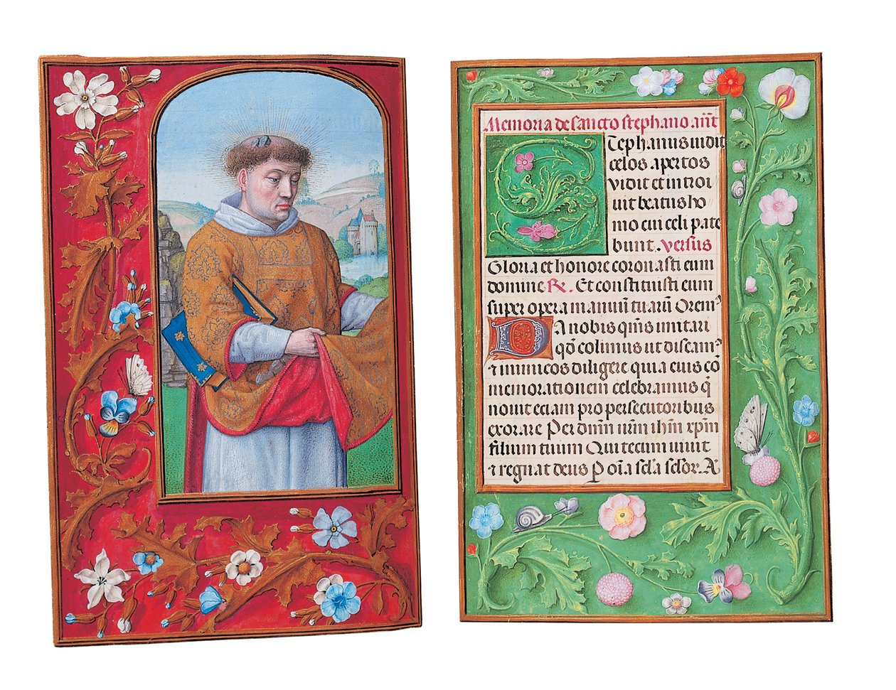 Folia z Rothschildovy knihy hodin, Gent nebo Bruggy, kolem roku 1505 od Flemish School