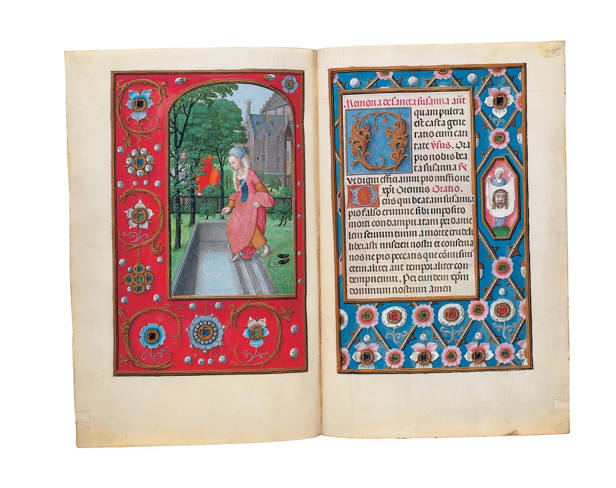 Folia z Rothschildovy knihy hodin, Gent nebo Bruggy, kolem roku 1505 od Flemish School