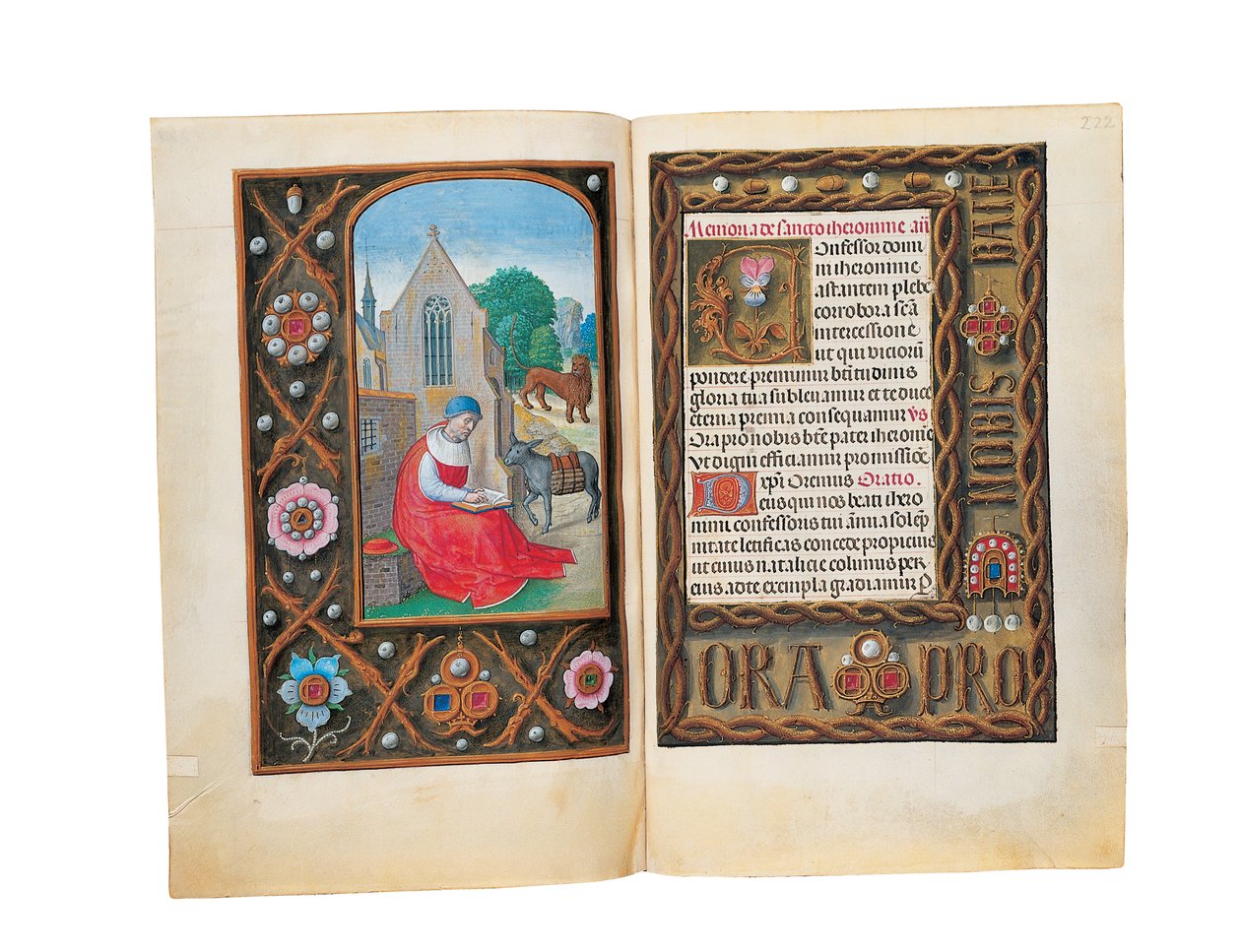 Folia z Rothschildovy knihy hodin, Gent nebo Bruggy, kolem roku 1505 od Flemish School
