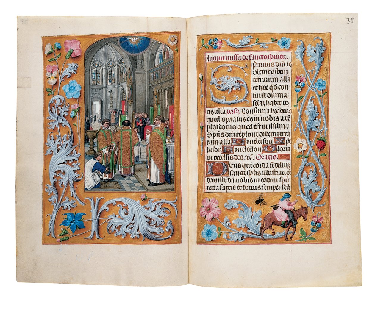 Folia z Rothschildovy knihy hodin, Gent nebo Bruggy, kolem roku 1505 od Flemish School