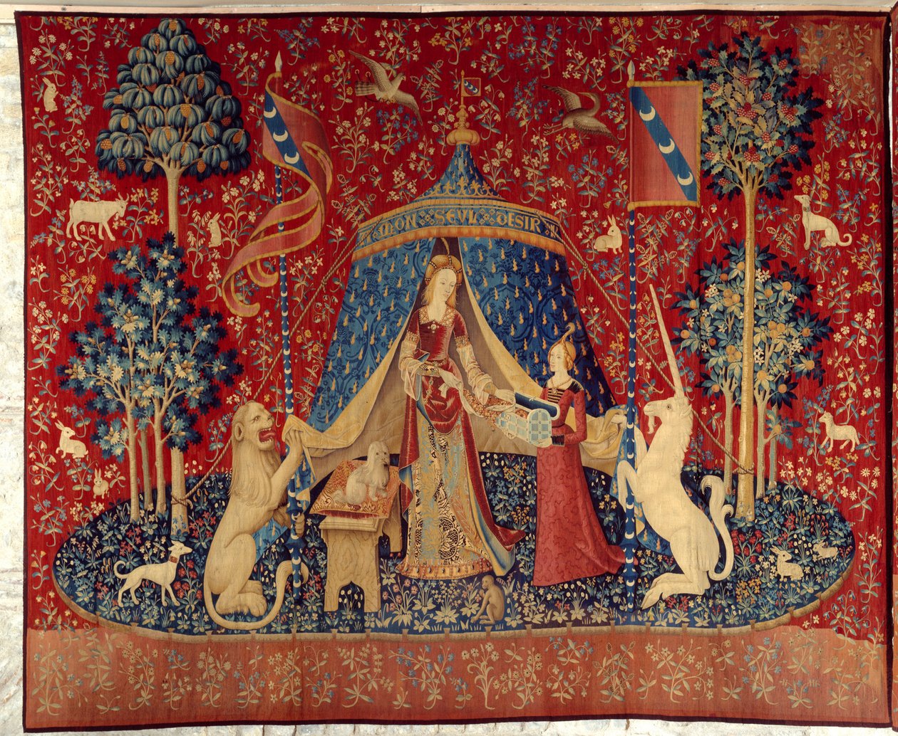La Dame a la Licorne (dáma a jednorožec): K mé jediné touze od Flemish School