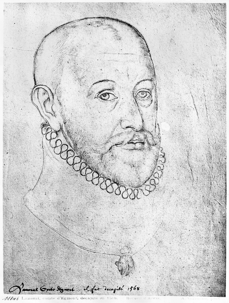 Lamoral (1522-68) hrabě z Egmontu, z "Recueil d