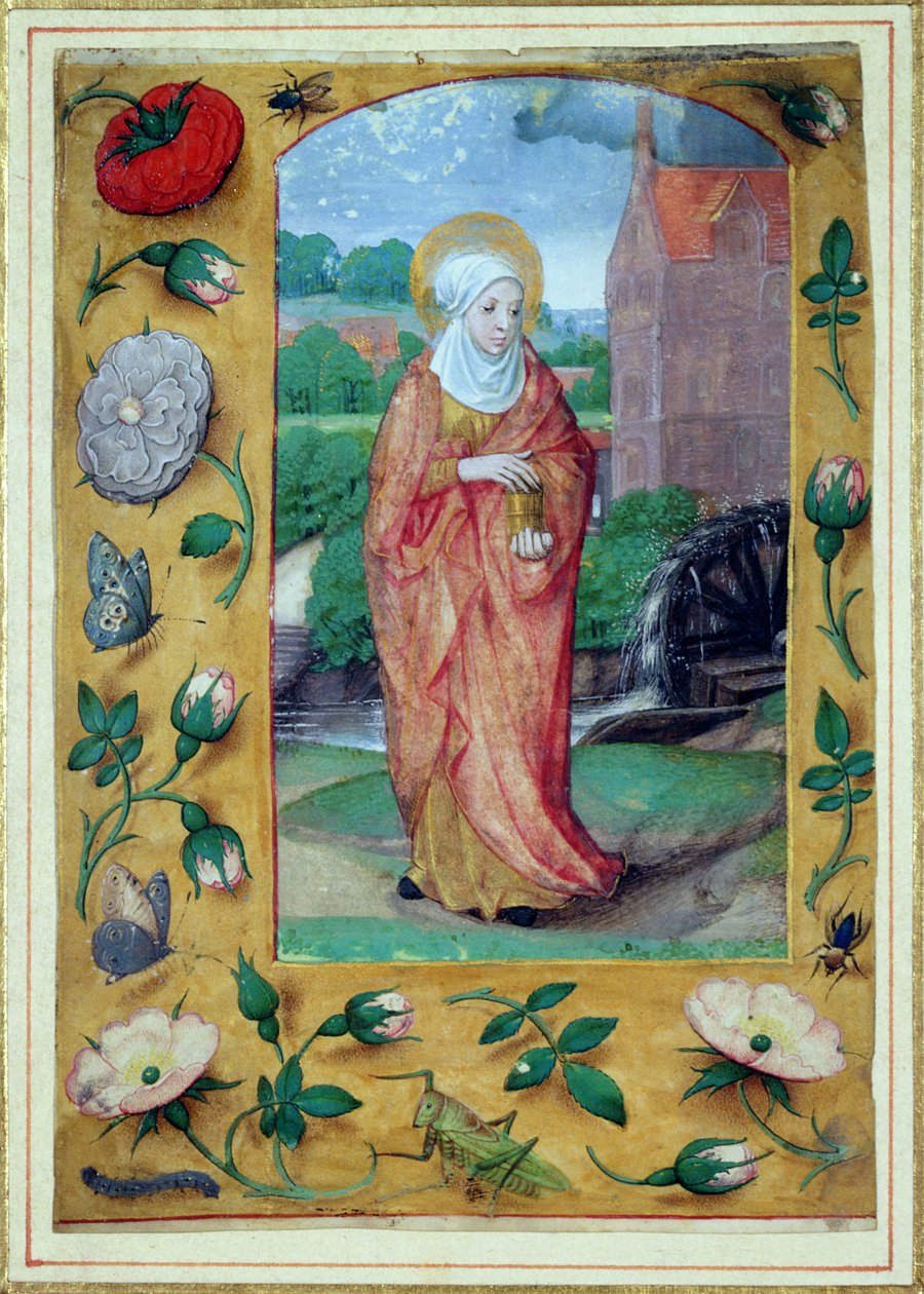Marie Magdaleny, z Knihy hodin, kolem roku 1500 od Flemish School