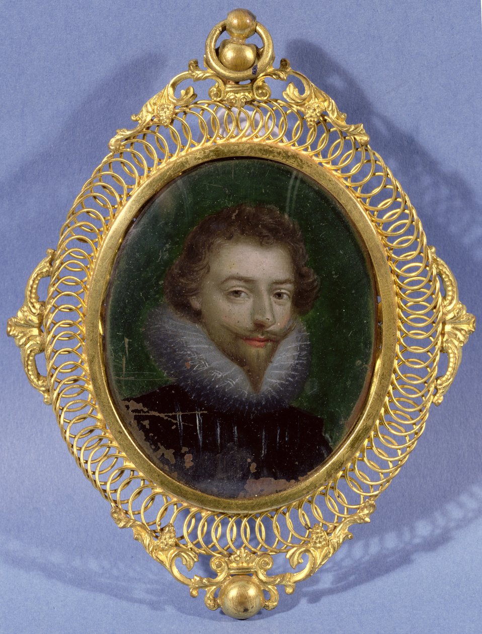 Miniatura Jamese Hepburna, hraběte z Bothwellu (asi 1537-78) od Flemish School