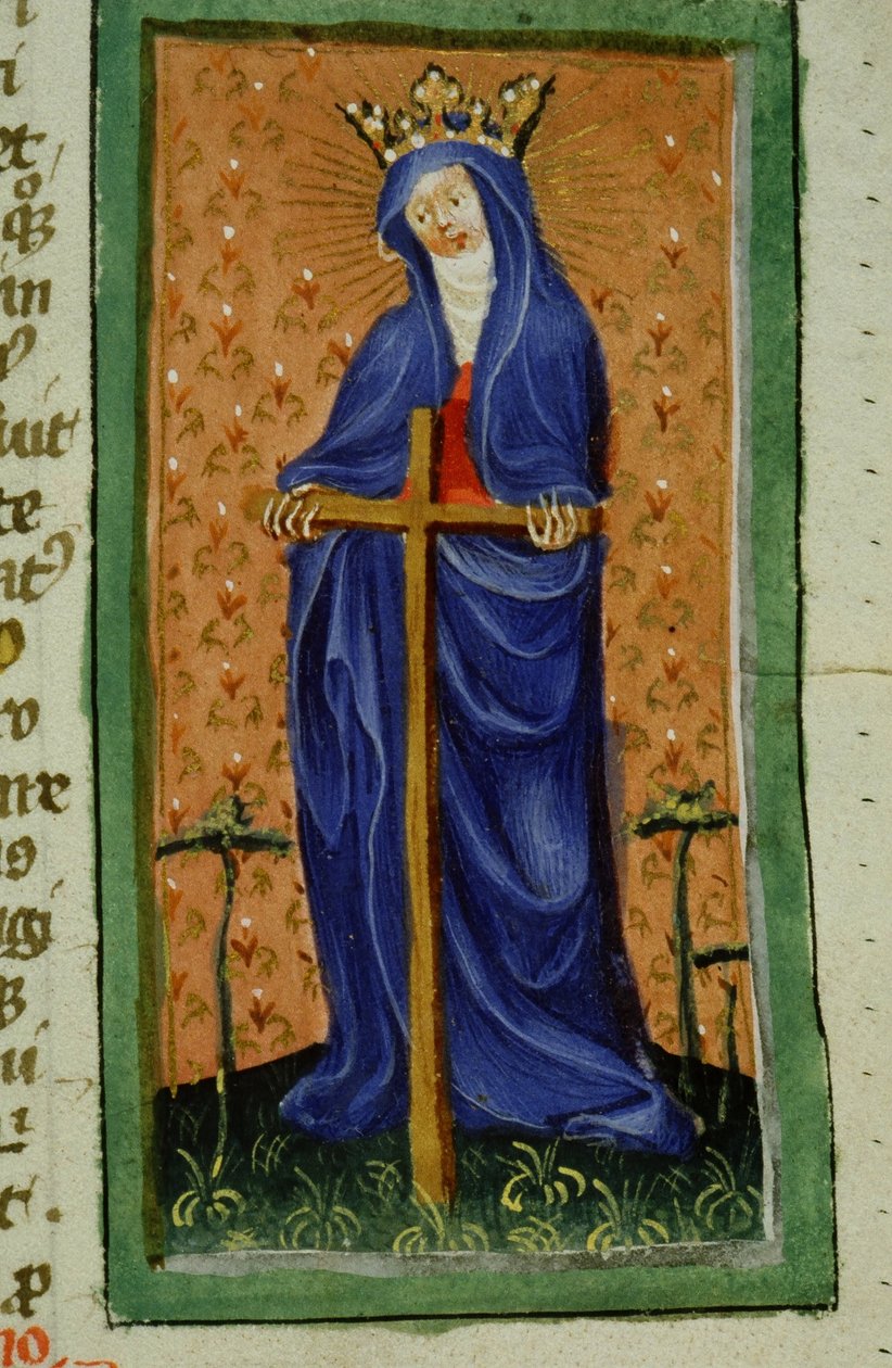 Paní Gen 1111 Page z Legenda Aurea, Bruggy, kolem 1400-10 od Flemish School