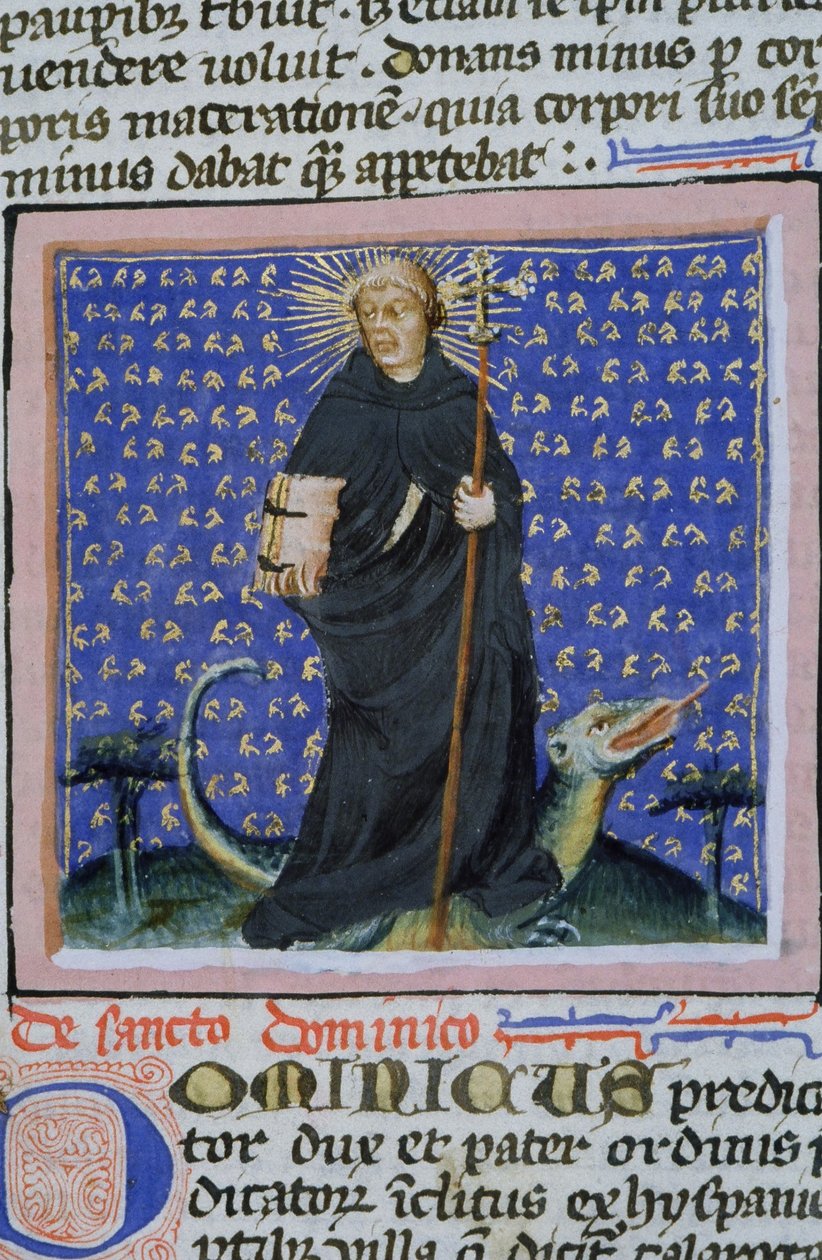 Ms Gen 1111 Stránka z Legendy Aurea, Bruggy, asi 1400-10 od Flemish School