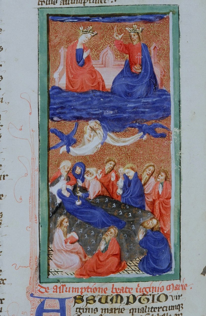 Ms Gen 1111 Stránka z Legendy Aurea, Bruggy, asi 1400-10 od Flemish School