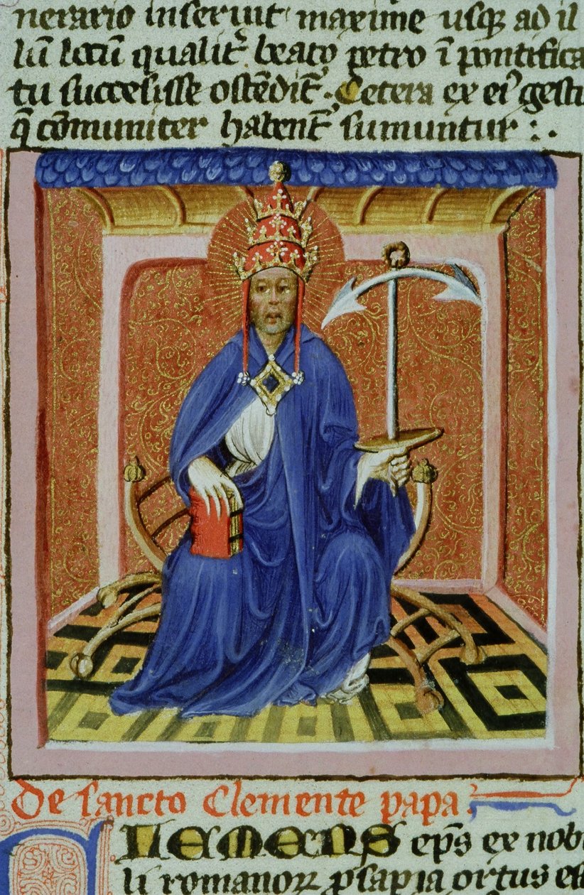 Paní Gen 1111 Page z Legenda Aurea, Bruggy, kolem 1400-10 od Flemish School
