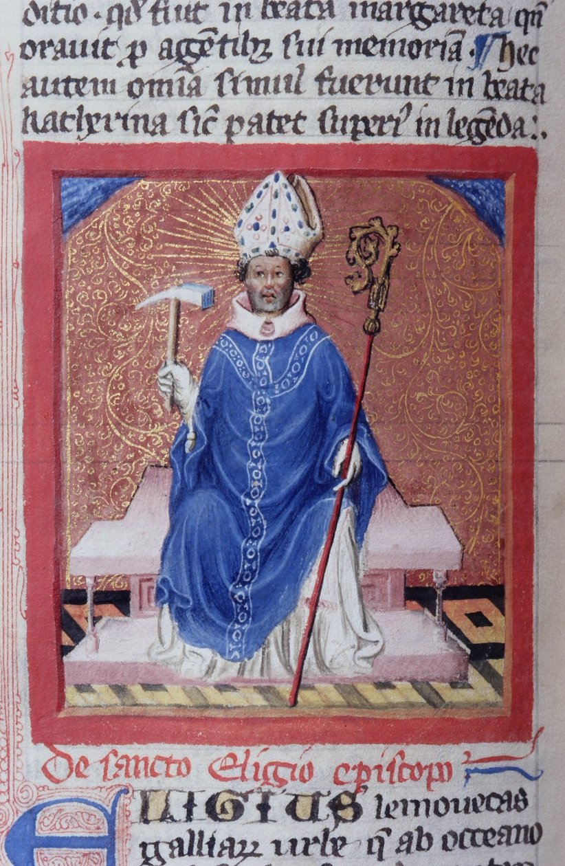 Paní Gen 1111 Page z Legenda Aurea, Bruggy, kolem 1400-10 od Flemish School