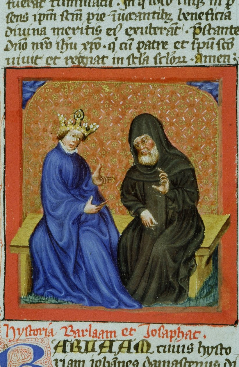 Paní Gen 1111 Page z Legenda Aurea, Bruggy, kolem 1400-10 od Flemish School