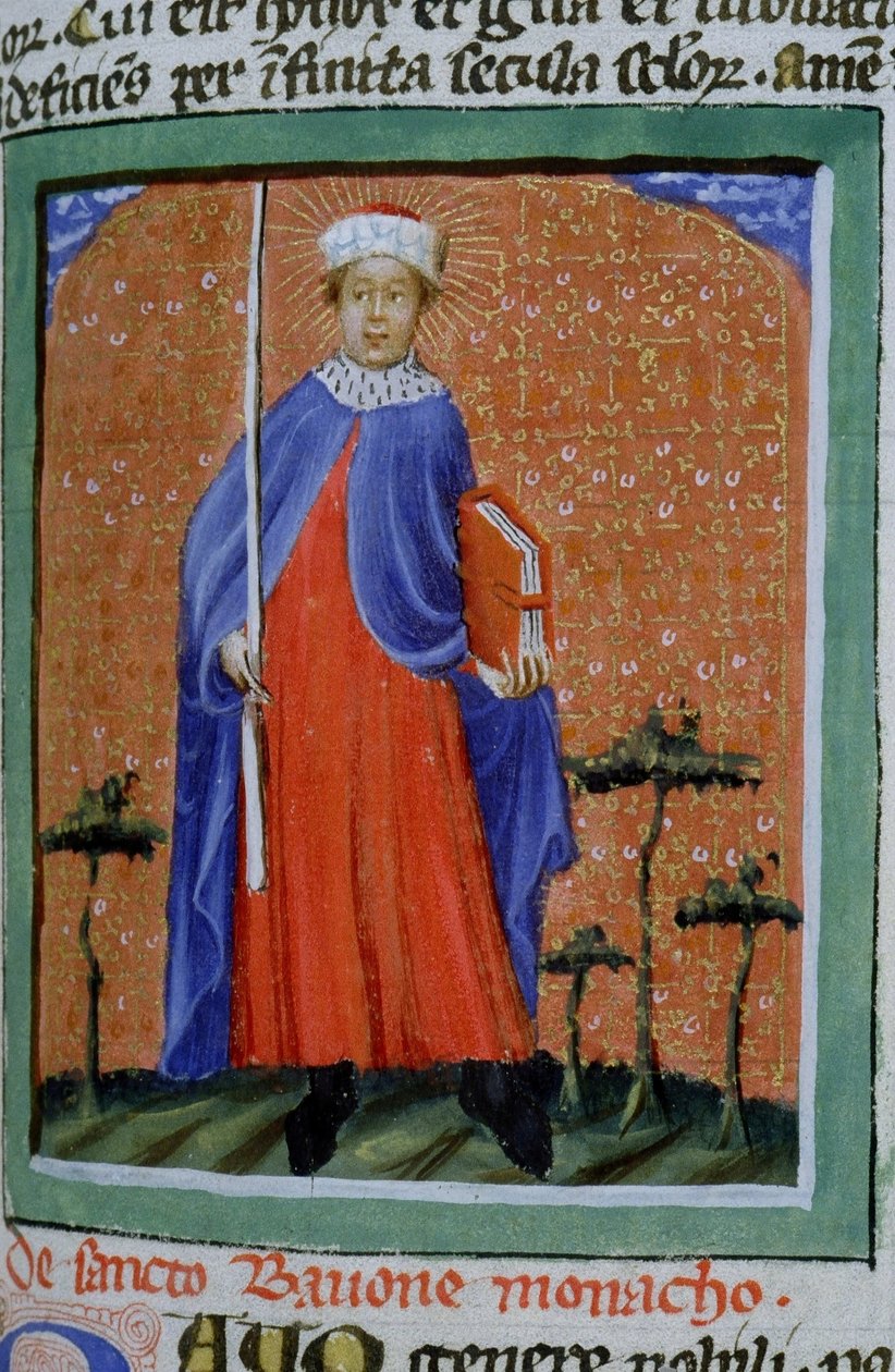 Paní Gen 1111 Page z Legenda Aurea, Bruggy, kolem 1400-10 od Flemish School