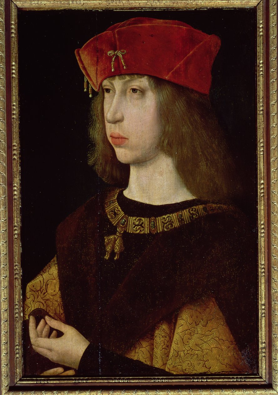 Portrét Filipa Hezkého (1478-1506) od Flemish School
