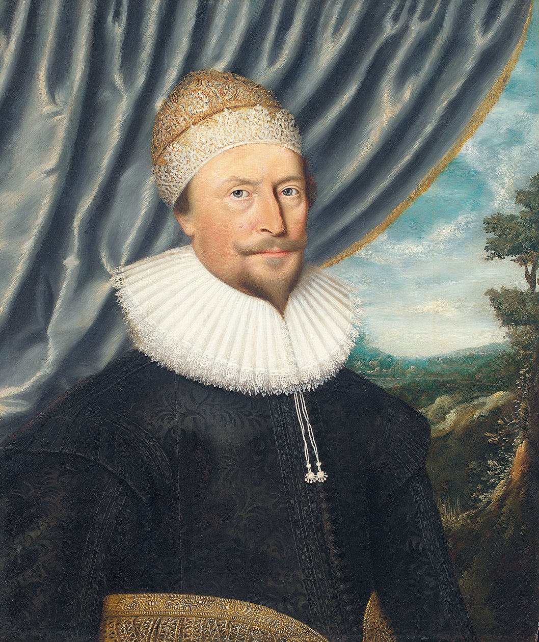 Portrét sira Gilese Allingtona, kolem roku 1620 od Flemish School