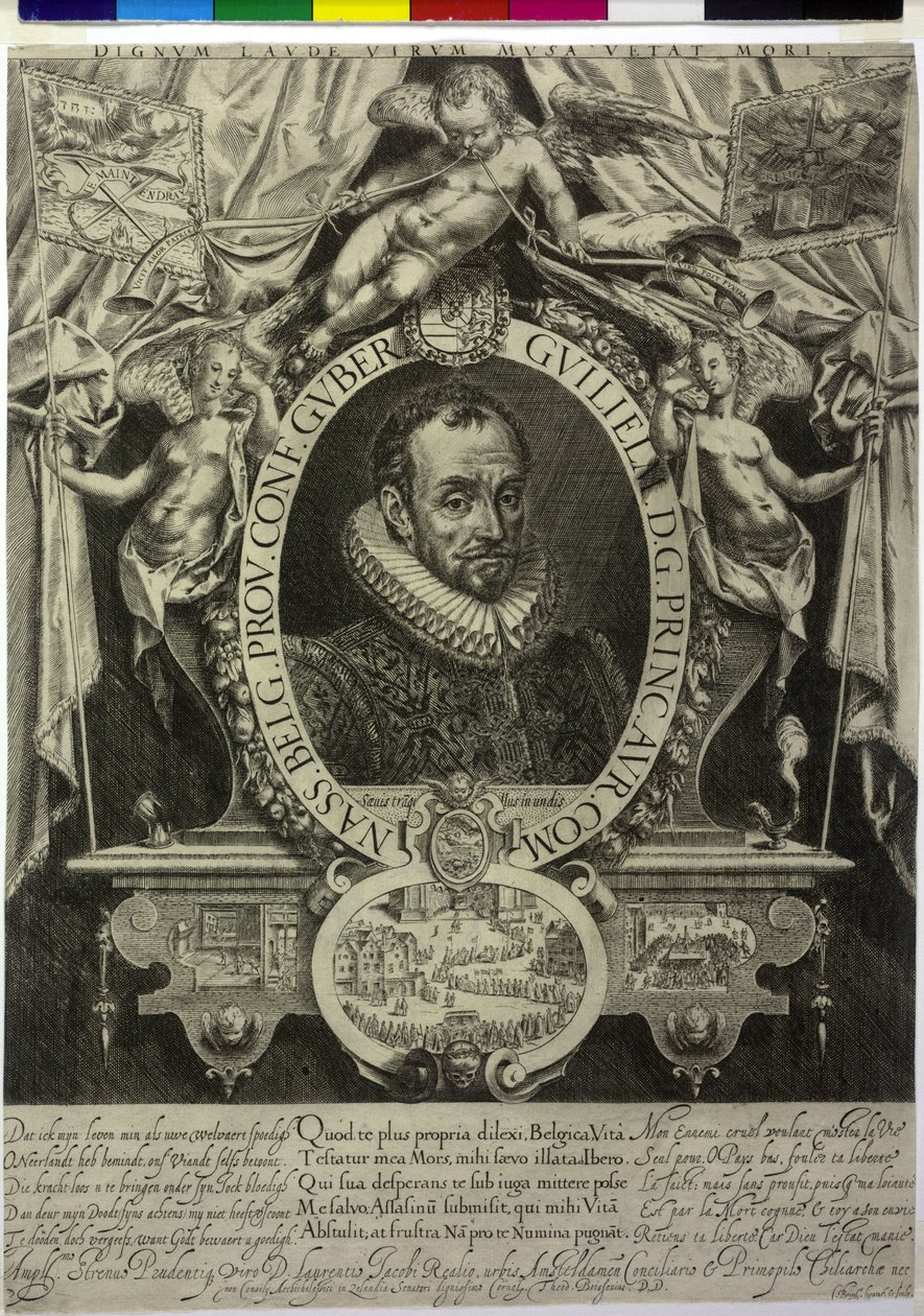 Oranžský princ Vilém I. od Flemish School
