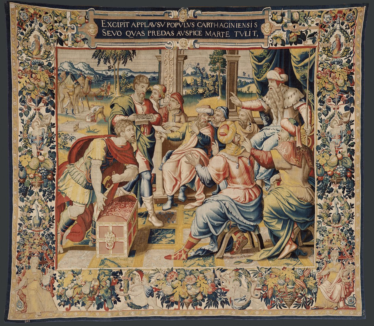 Historie Hannibala, kolem roku 1570 (tapisérie) od Flemish School