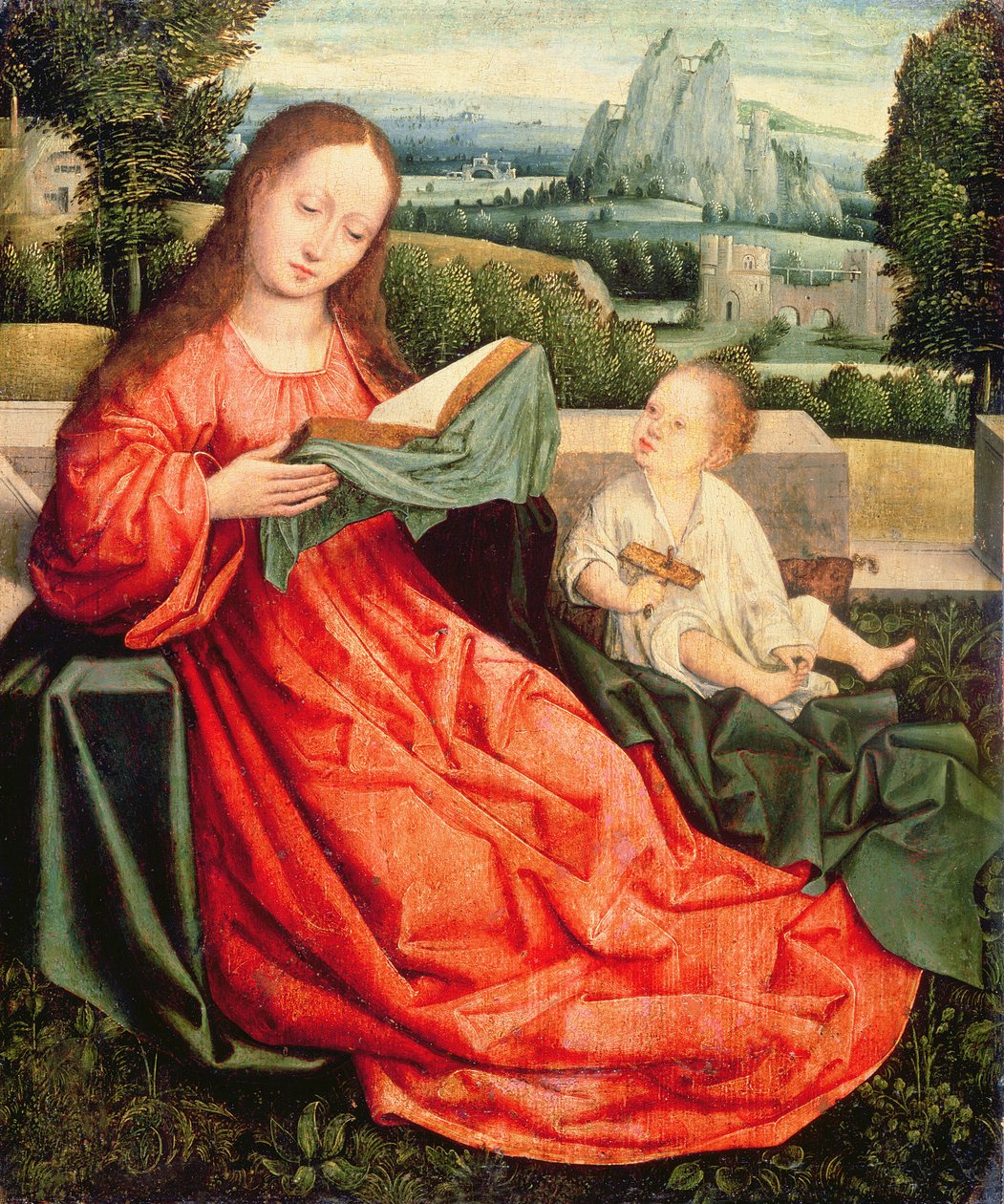 Madona s dítětem od Flemish School