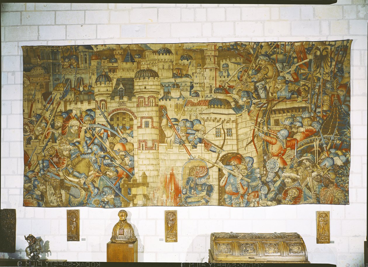Pomsta Notre-Seigneur, obléhání Jeruzaléma od Flemish School