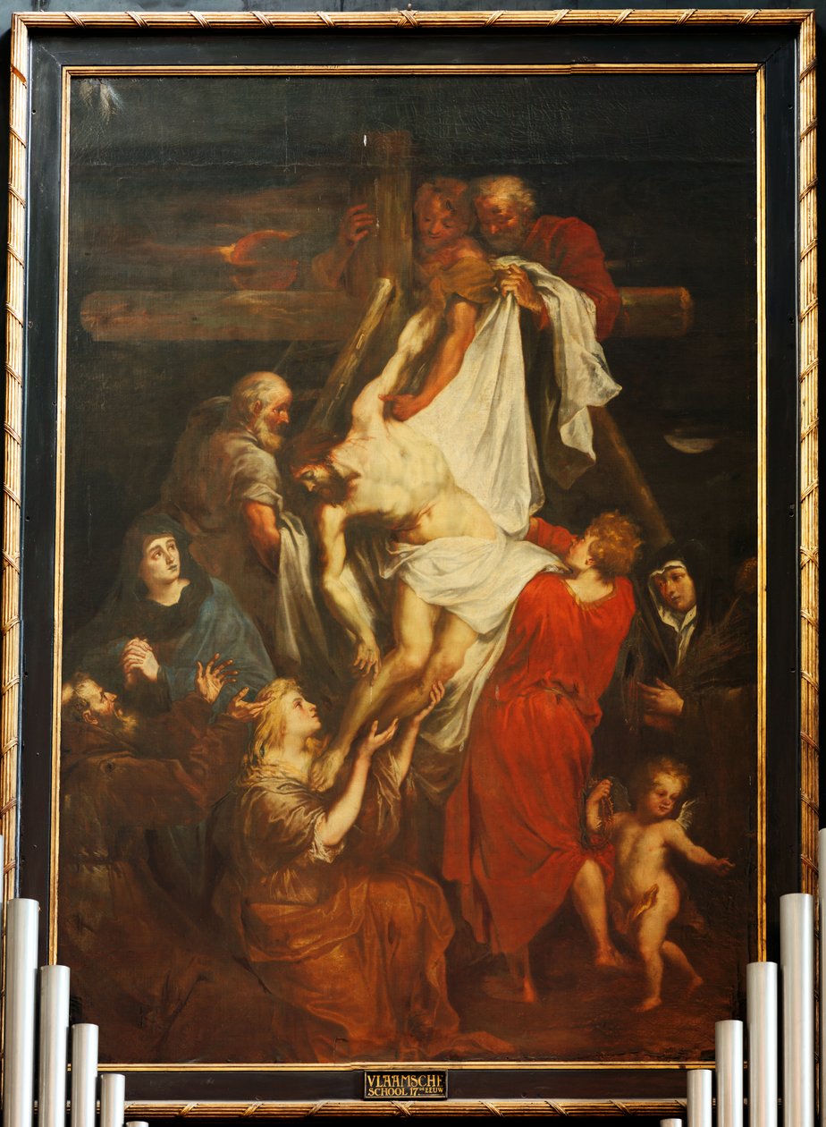 Hlavní oltář. Obraz. vlámský mistr. 17. století. od Flemish School