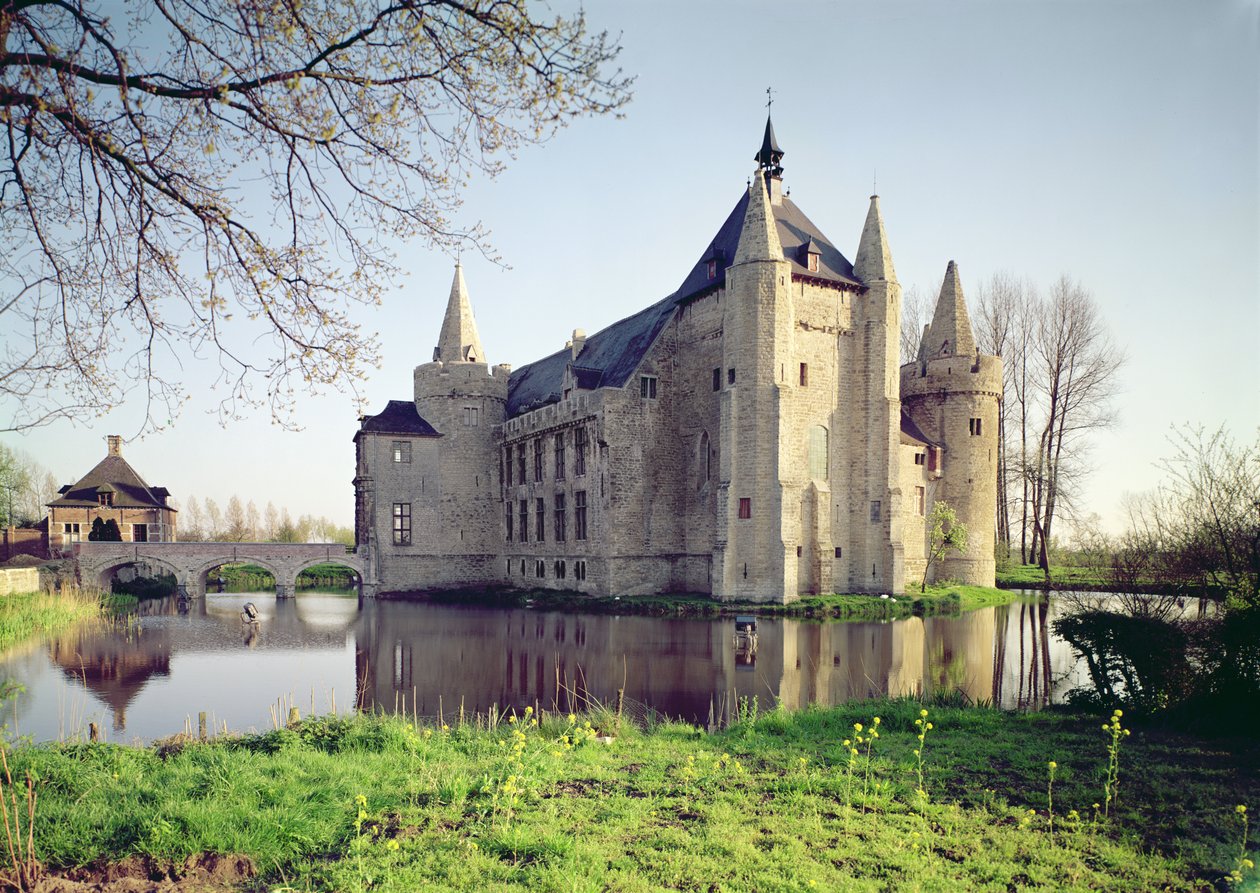 Pohled na zámek od Flemish School