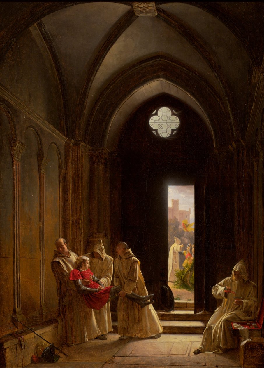 Smrt prince de Talmonta od Fleury François Richard