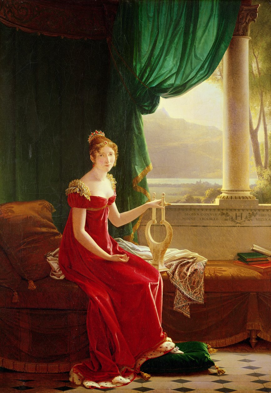 Hortense de Beauharnais (1783-1837) od Fleury François Richard