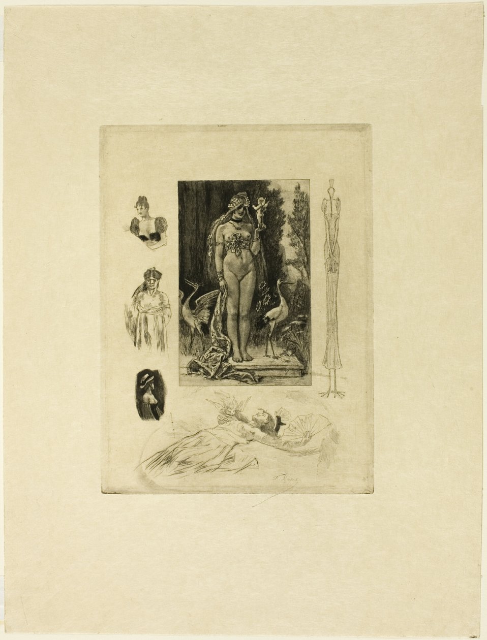 Dokument o impotenci lásky od Félicien Rops