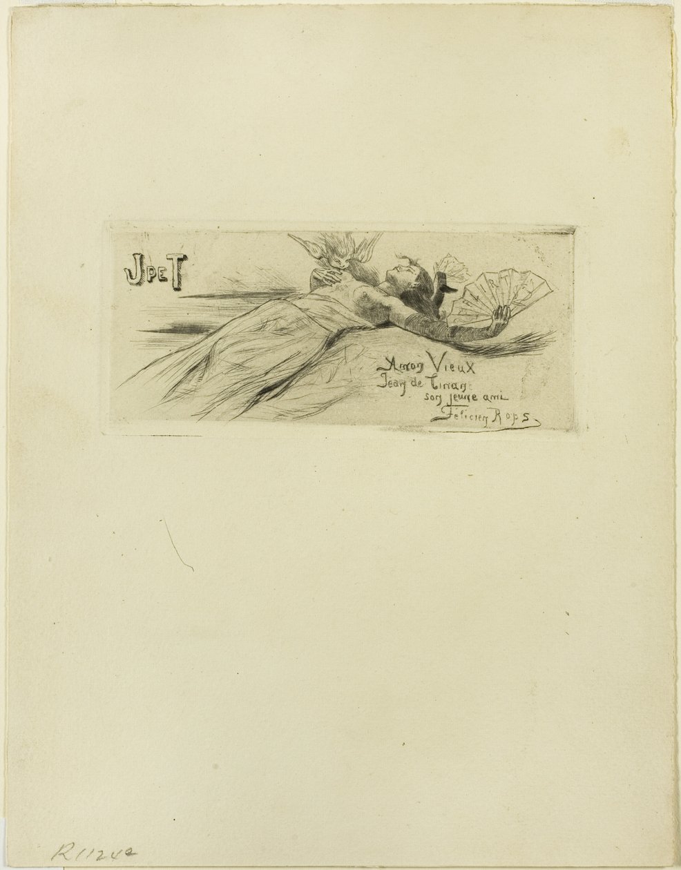 Flirtovat od Félicien Rops