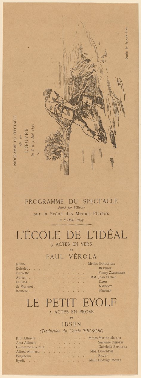 Škola ideálu; Malý Eyolf od Félicien Rops