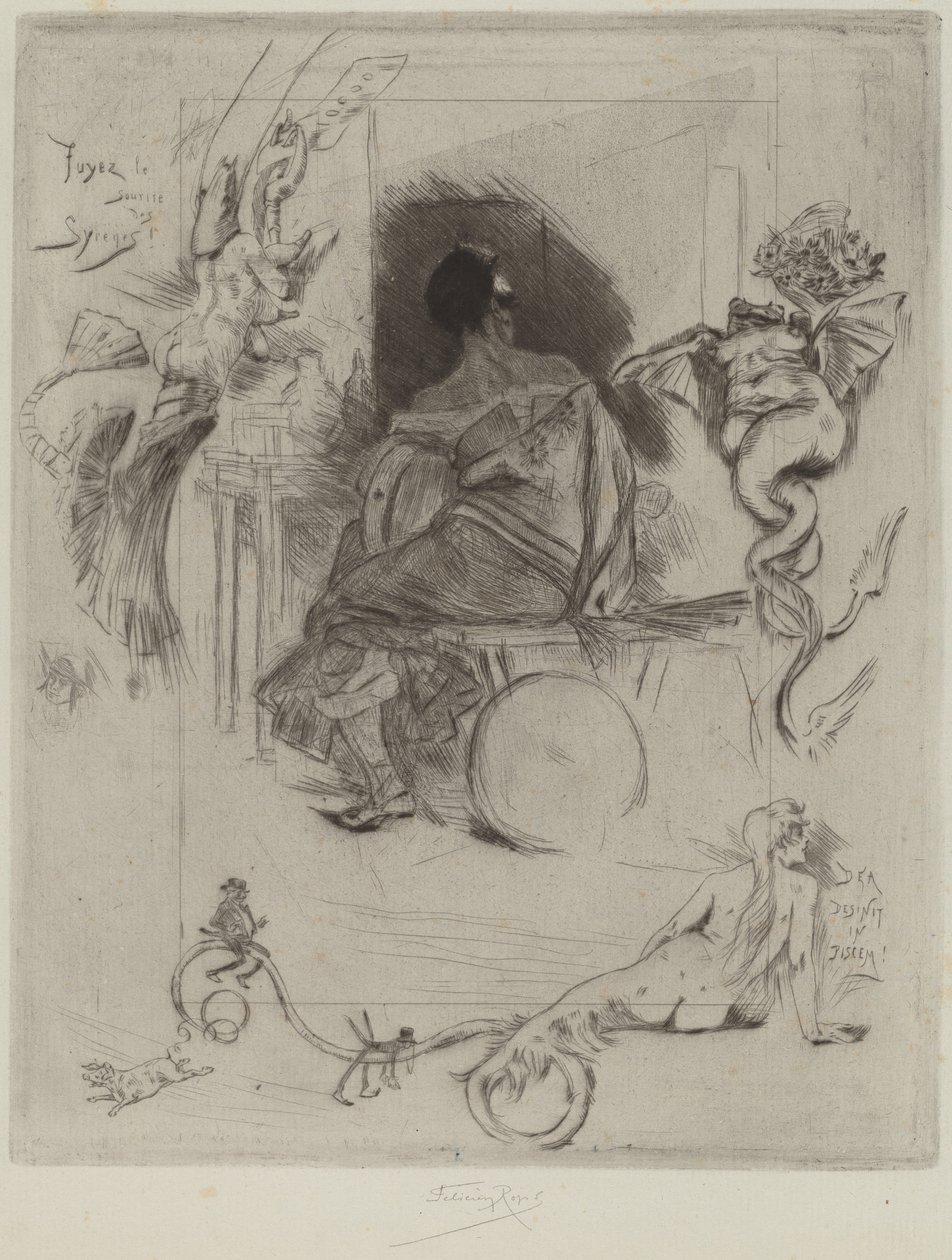 Poslední Maja od Félicien Rops