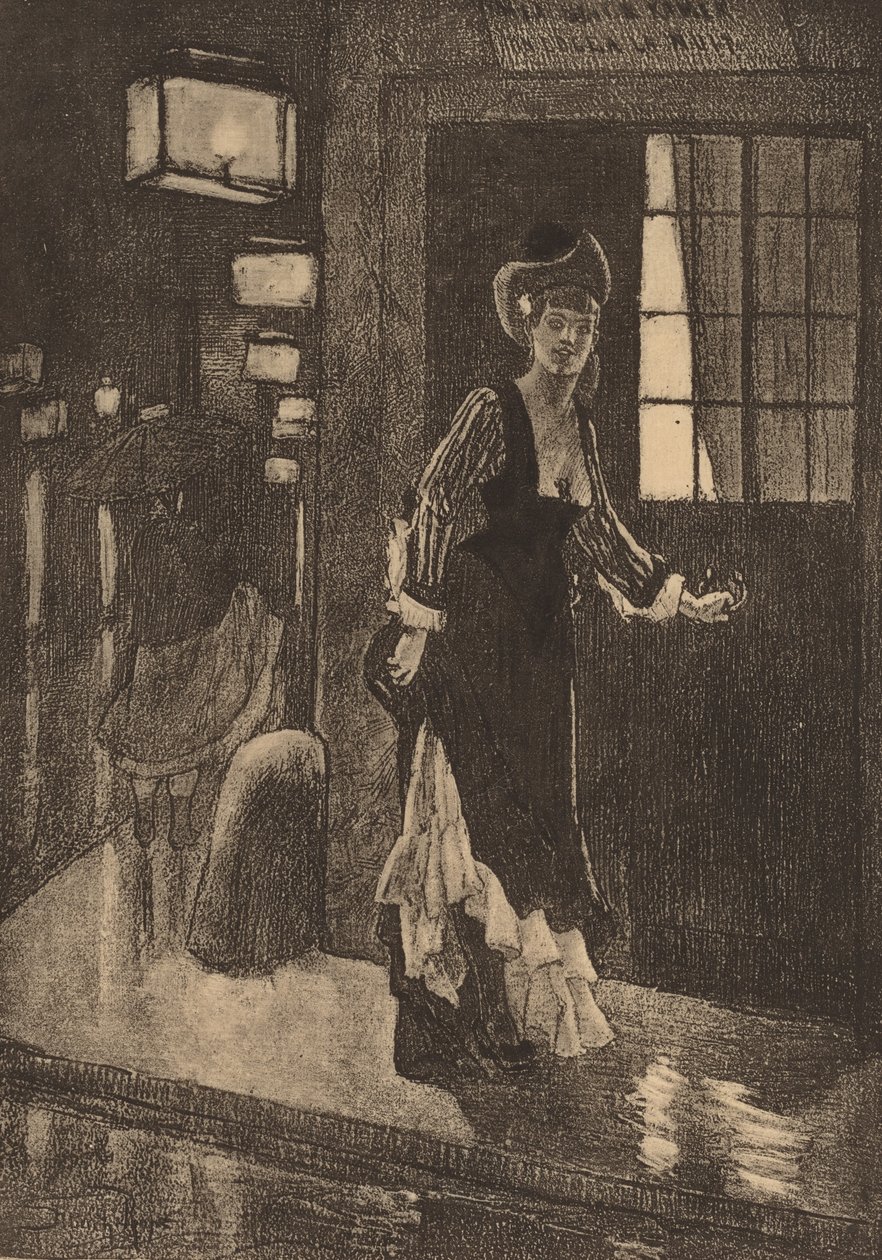 Le Rydeack. od Félicien Rops