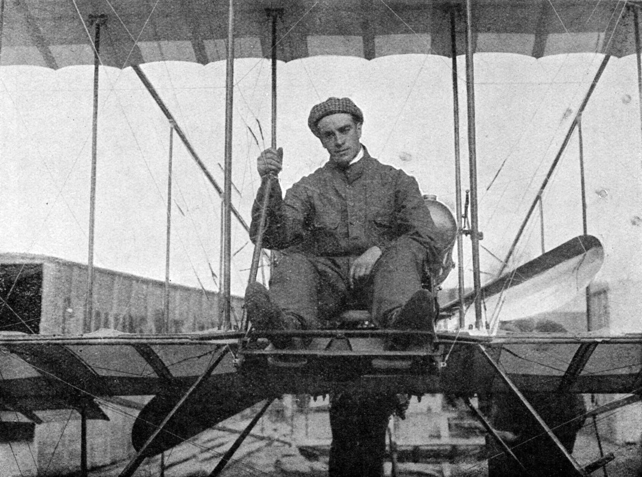 Claude Grahame-White, anglický průkopník letectví, 1910 1933 od Flight Photo