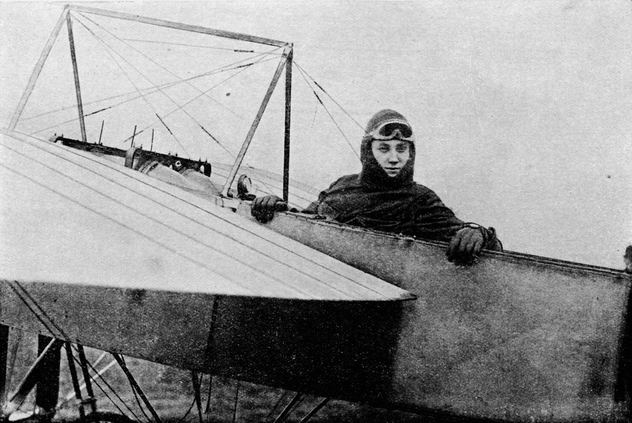 Gustav Hamel, vítěz prvního leteckého závodu do Brightonu, 1911 1933. od Flight Photo