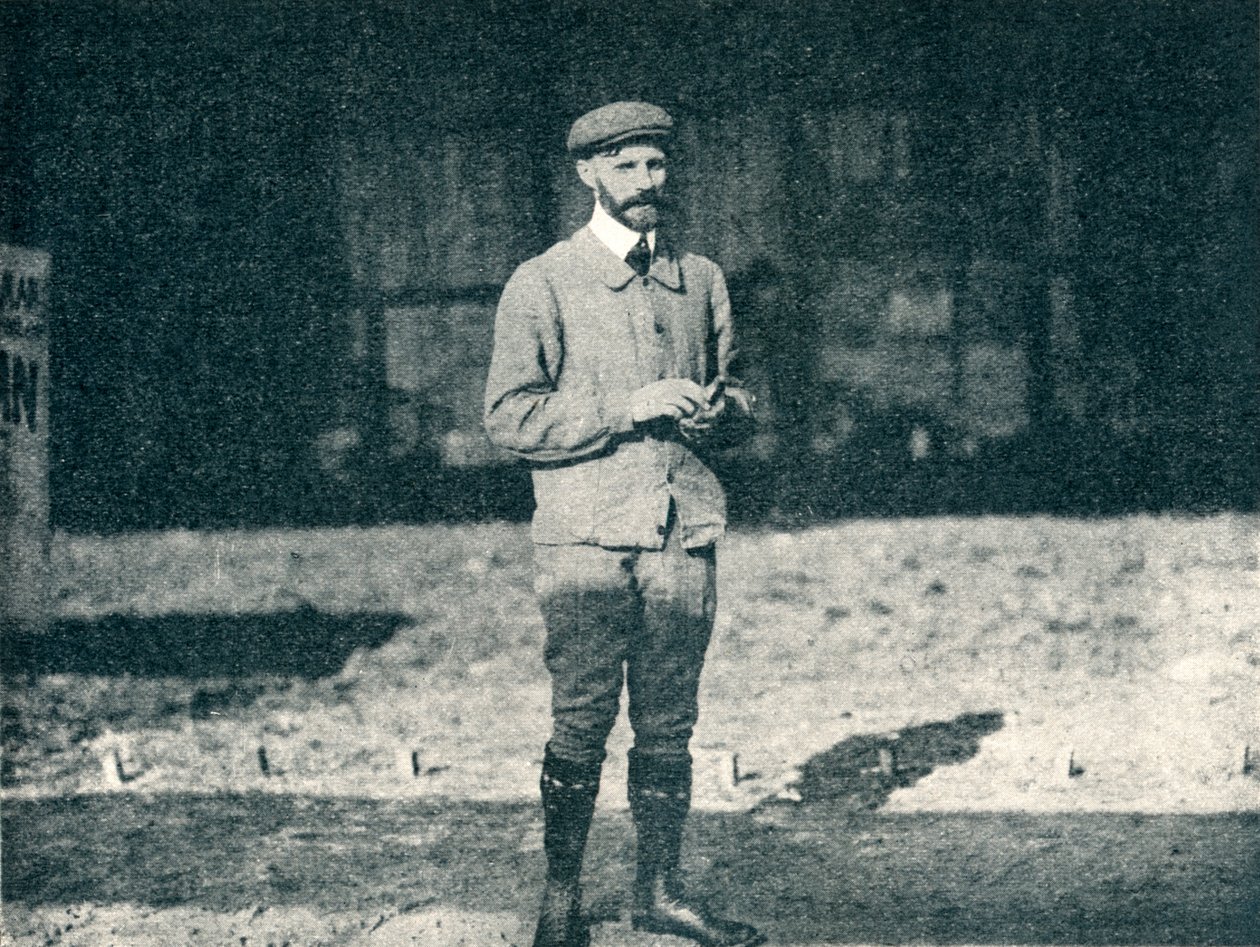 Henri Farman, francouzský letecký konstruktér, konstruktér a pilot, c1910 1933 od Flight Photo