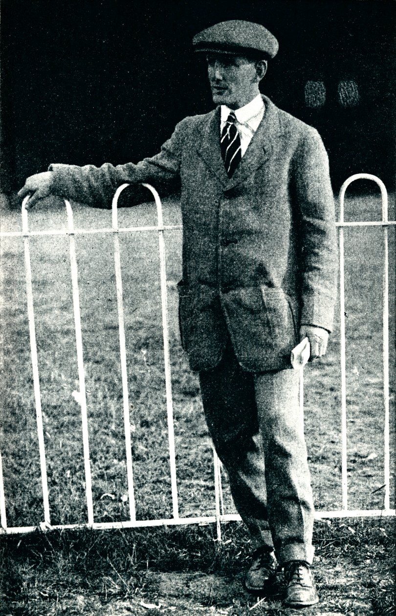 Přežil hroznou ránu: pan Sydney Pickles, expert na Caudron, 1913 1934 od Flight Photo