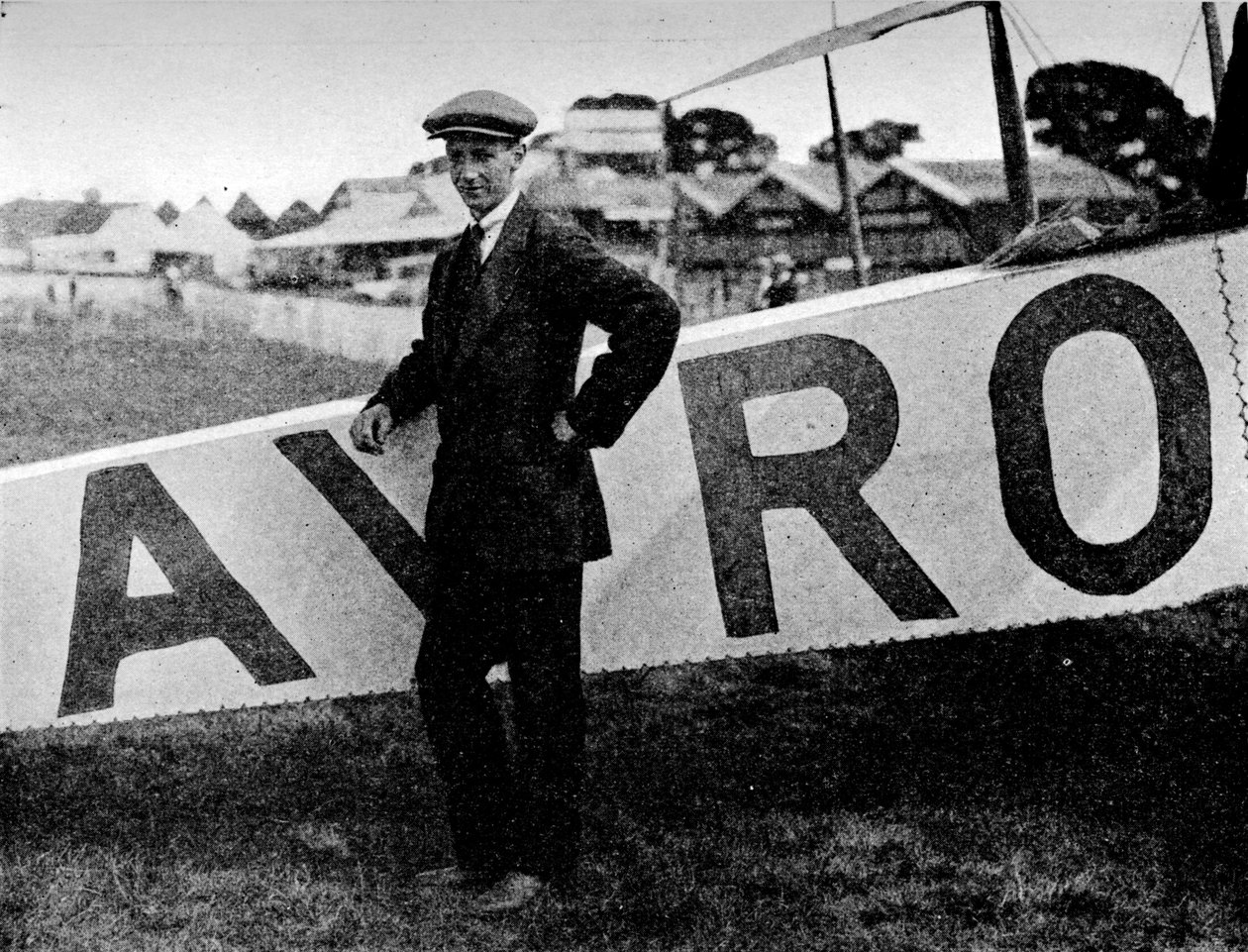 Aerial Derby: pilot Avro, pan FP Raynham, 1913 1934. od Flight Photo