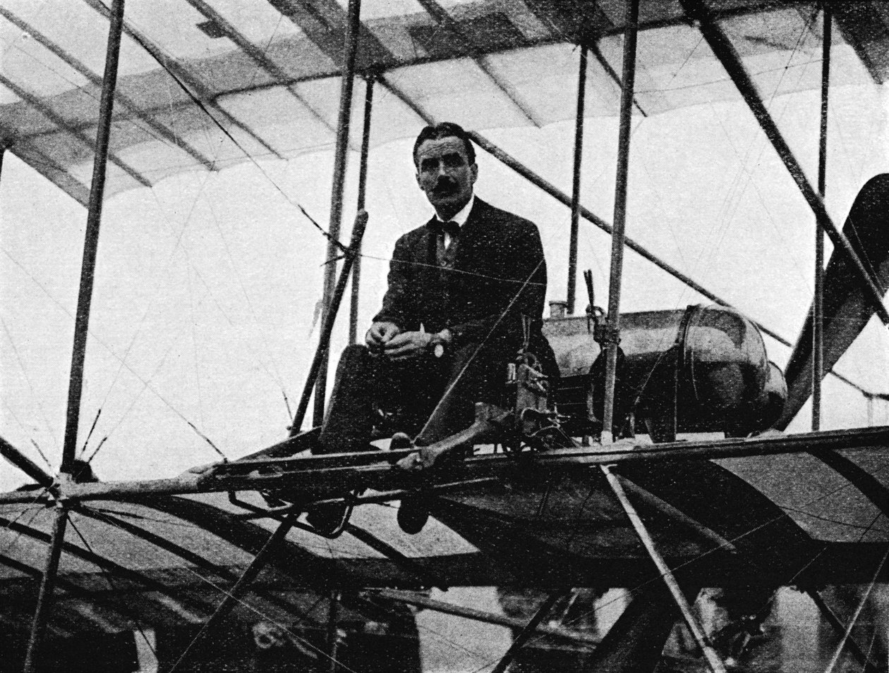 První britský pilot, který překonal světový rekord: kapitán Bertram Dickson, 1910 1933 od Flight Photo