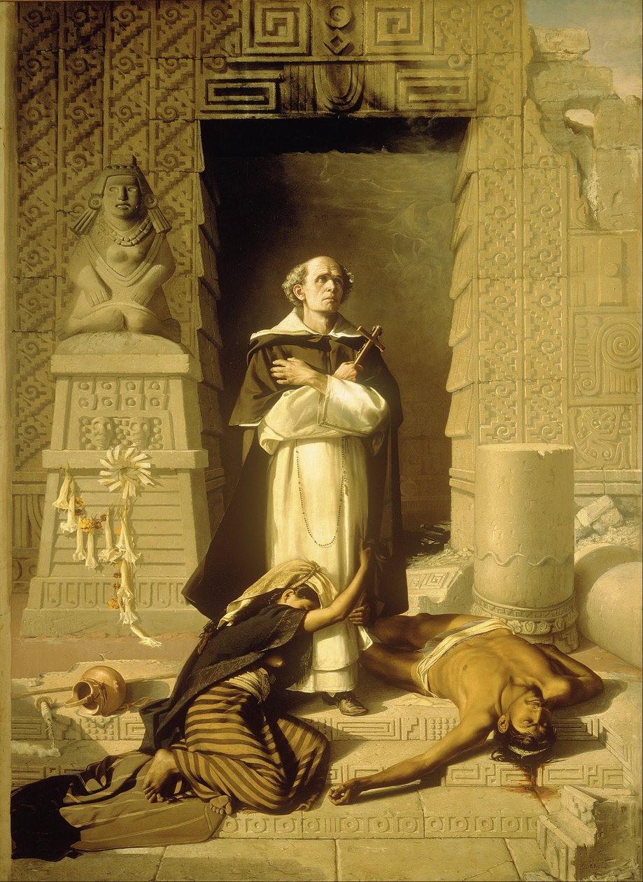 Fray Bartolomé de las Casas od Félix Parra