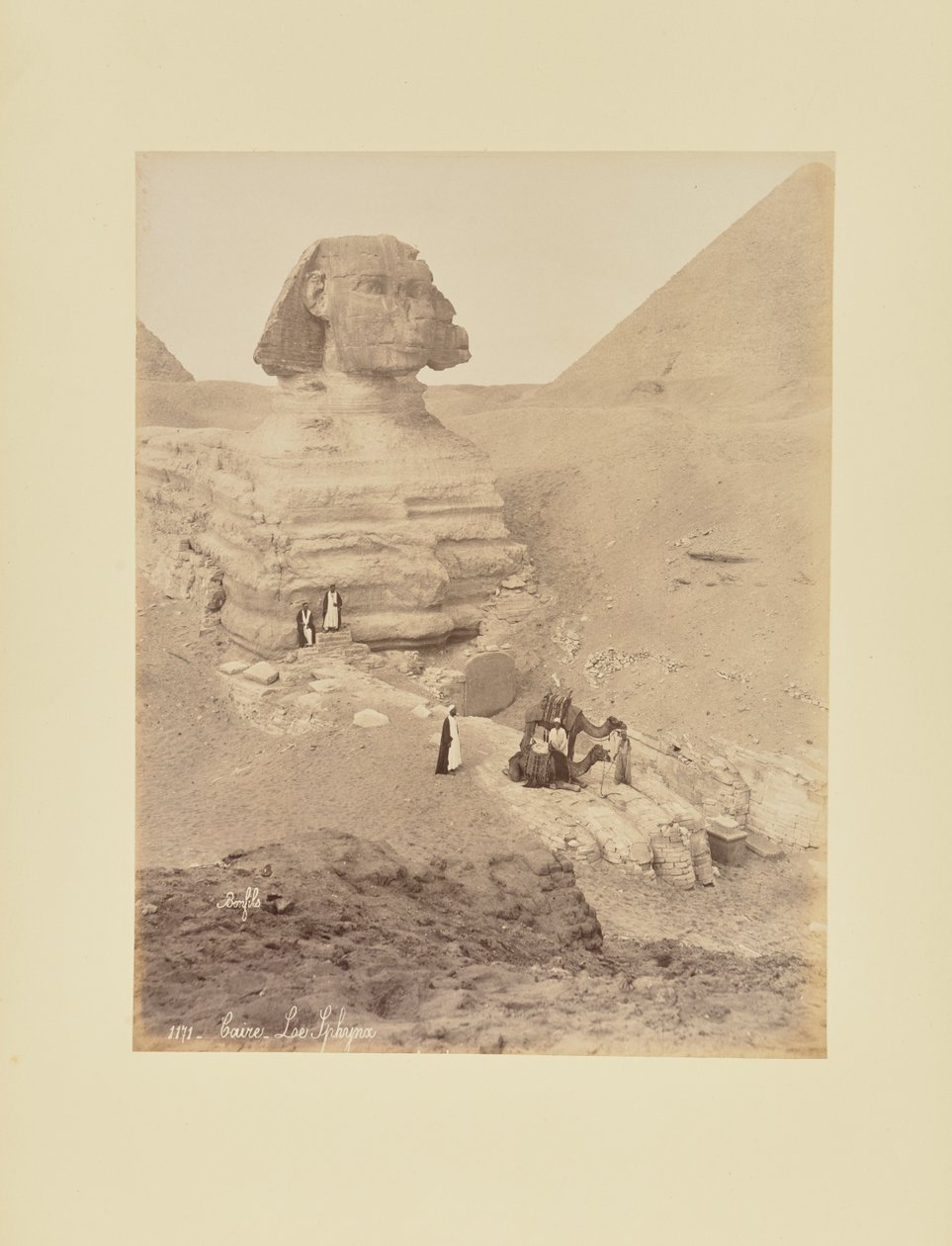Káhira - Le Sphynx od Félix Bonfils