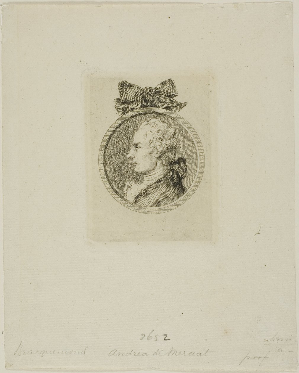 André de Nerciat od Félix Henri Bracquemond