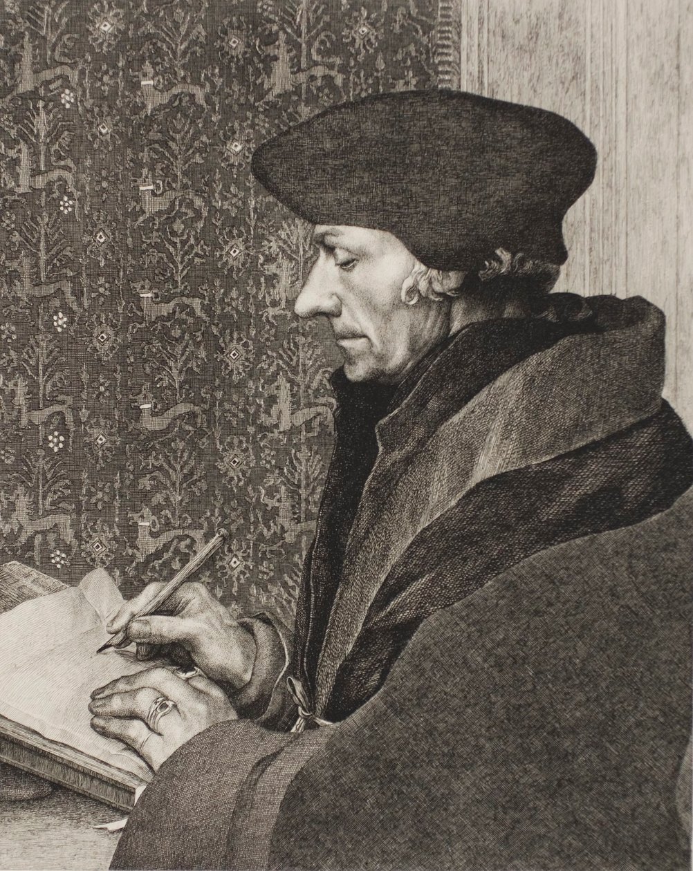 Erasmus od Félix Henri Bracquemond