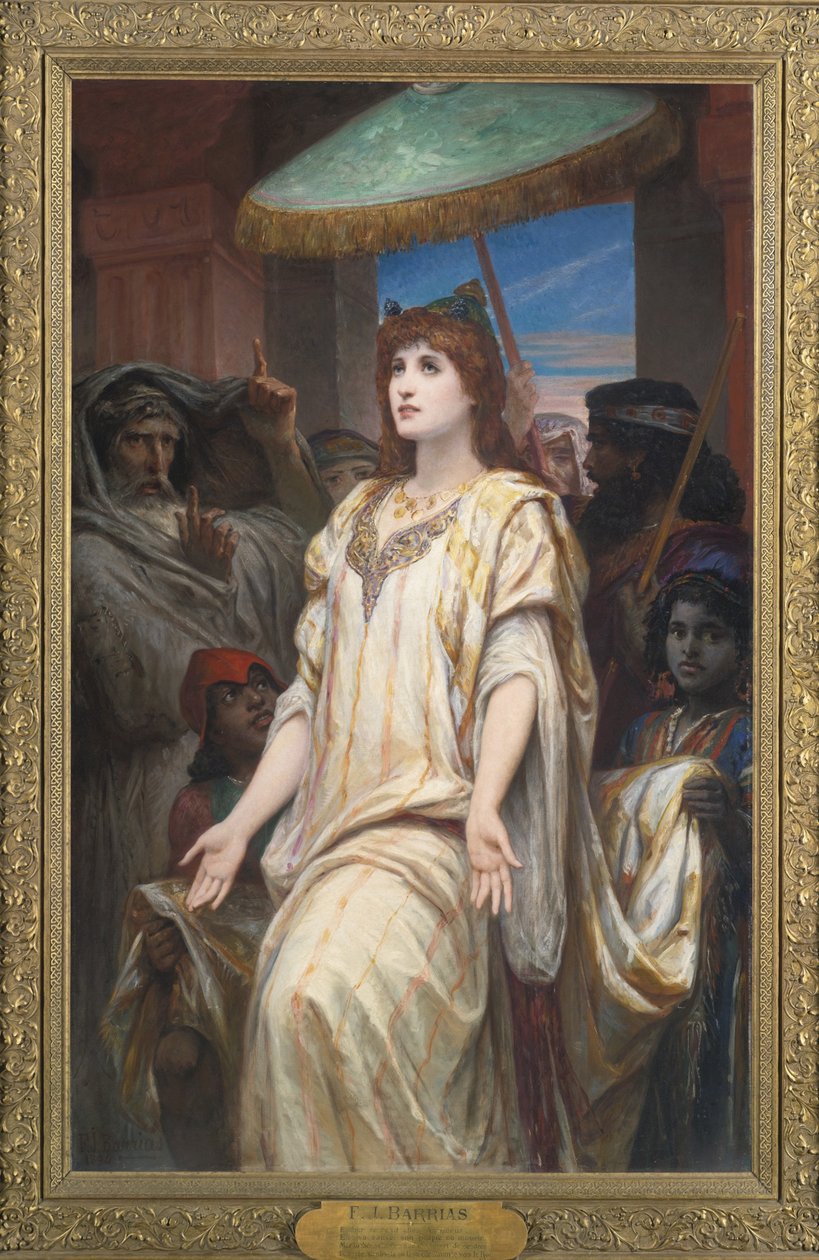 Ester před Ahasverem, 1894 od Félix Joseph Barrias