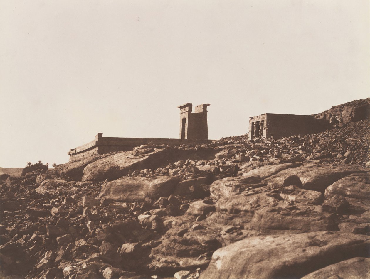 Dandour, Núbie, 1851. od Félix Teynard