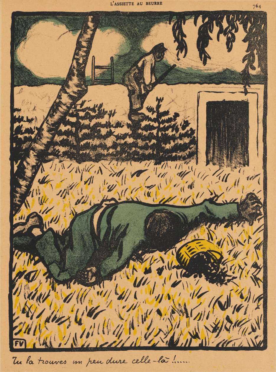Zločiny a tresty VII, 764: Zjistíte, že je to dost těžké! od Félix Vallotton