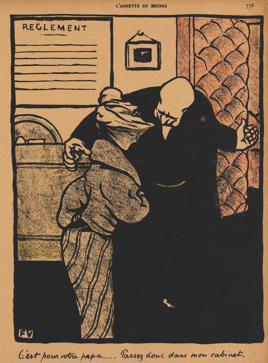 Zločiny a tresty XIX, 776: Je to o vašem otci od Félix Vallotton