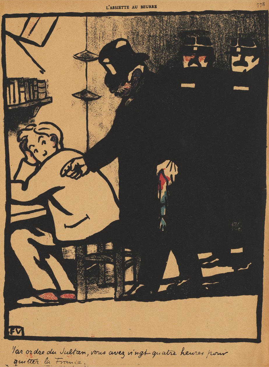 Zločiny a tresty XXI, 778: Na příkaz sultána od Félix Vallotton