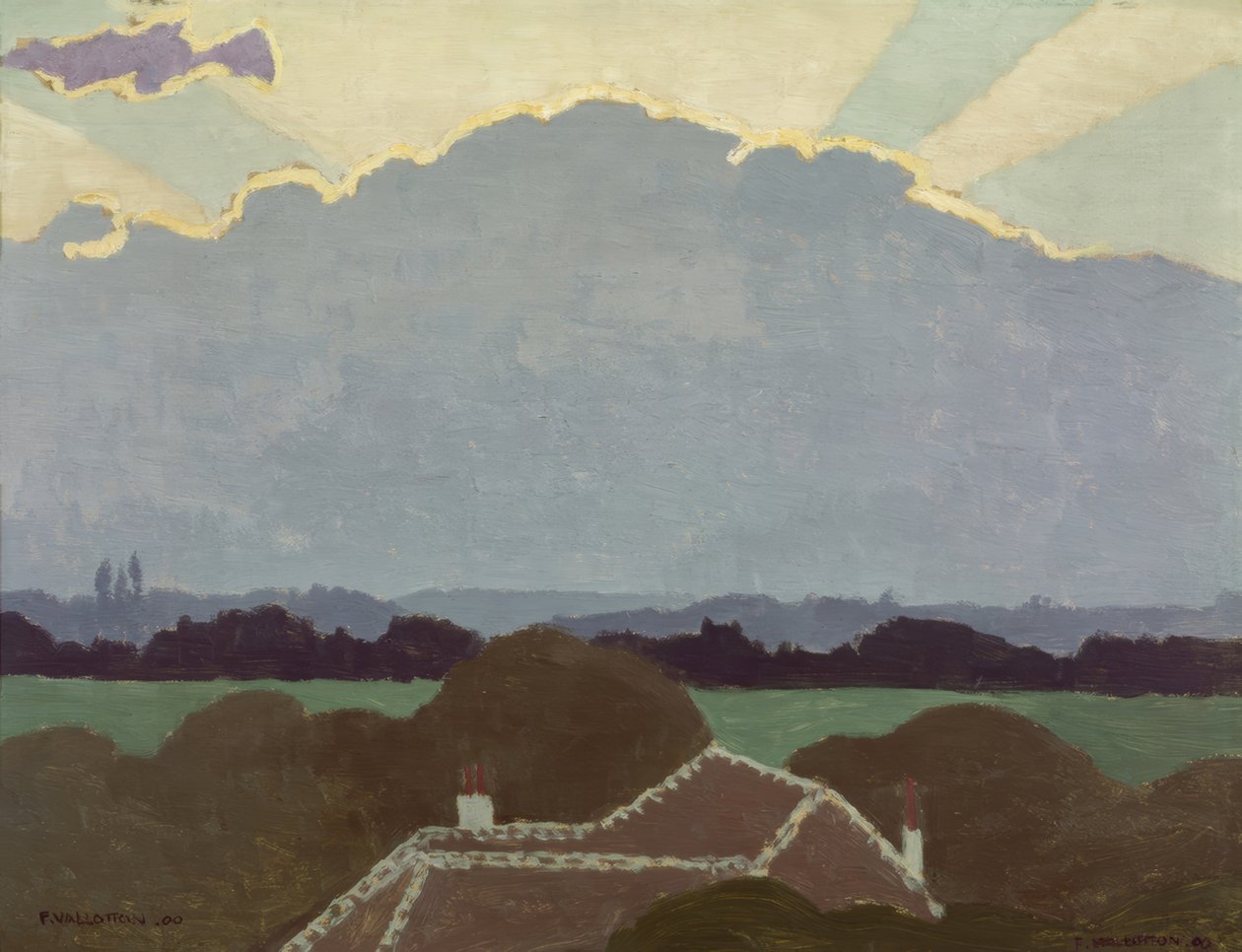 Velký mrak od Félix Vallotton