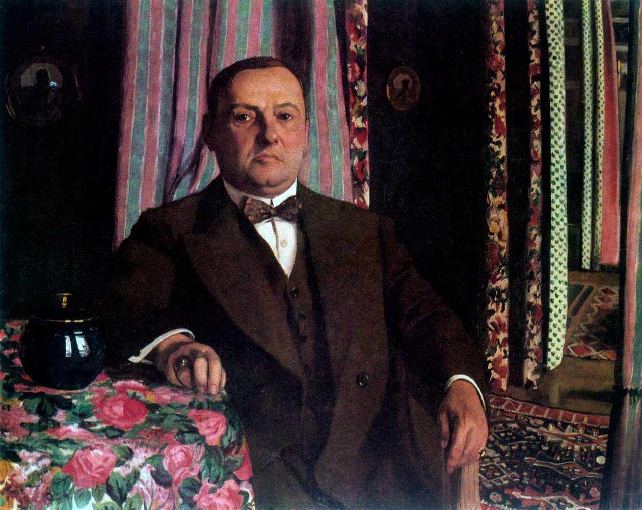 „Portrét Georga E. Haasena“, 1913. od Félix Vallotton