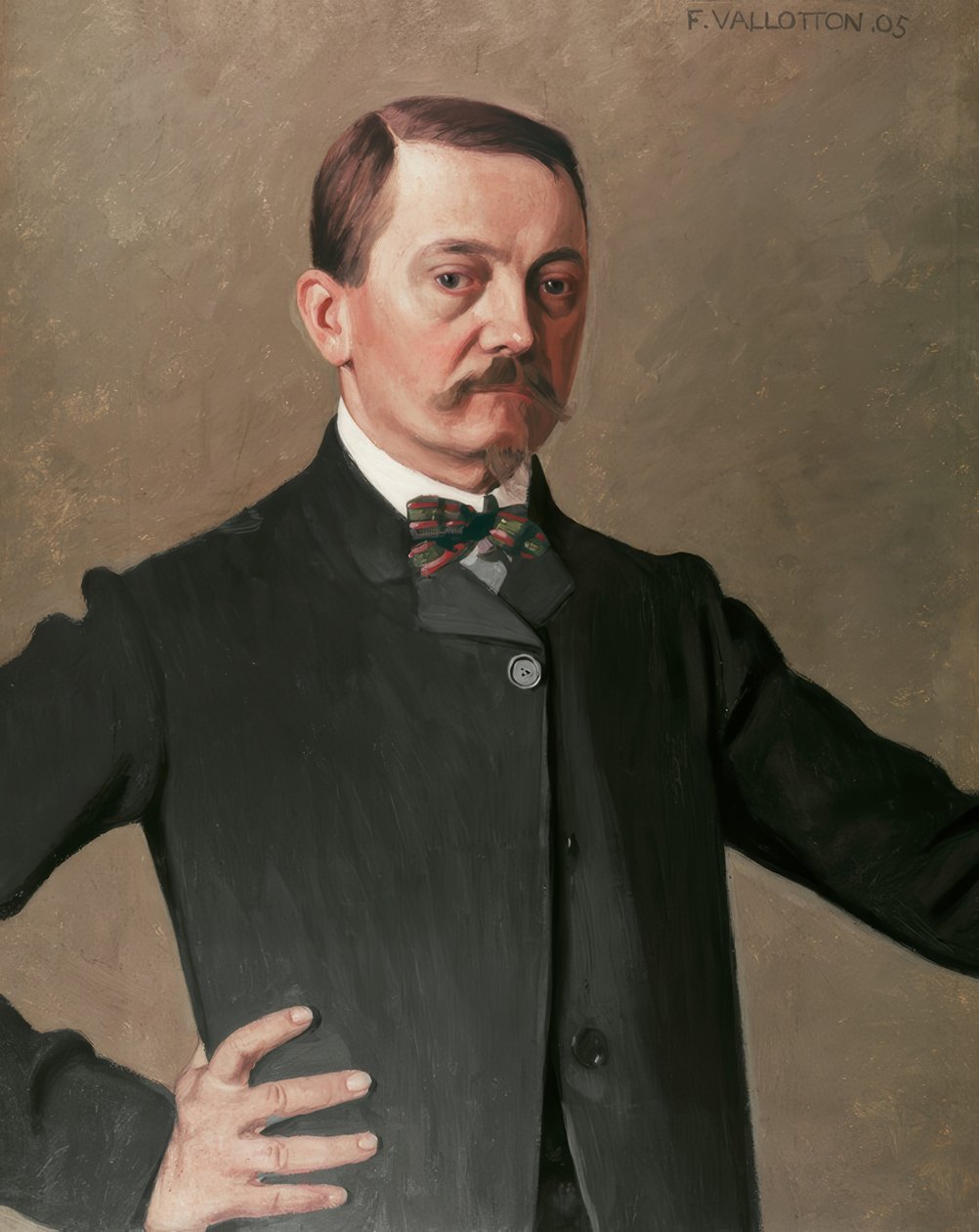 Autoportrét, Félix Vallotton od Félix Vallotton