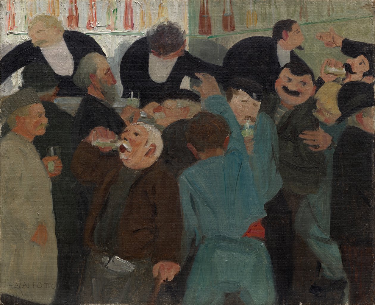 Bistro od Félix Vallotton